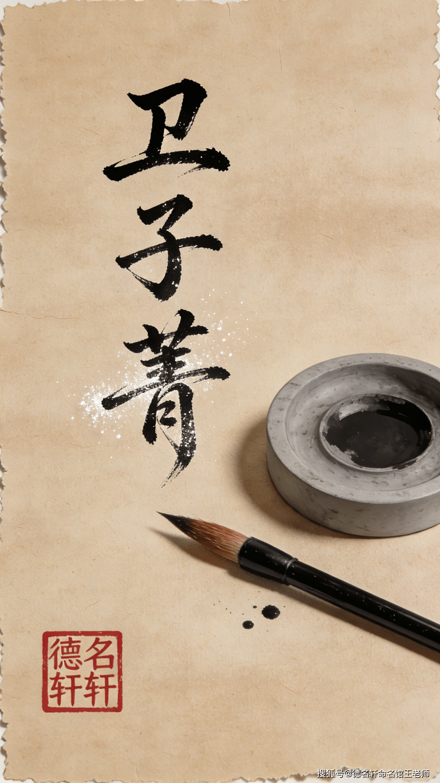 寶寶起名案例_衛子菁：青衿如玉，子佩瓊華 廈門起名網,翔安起名,廈門起名公司,廈門寶寶起名