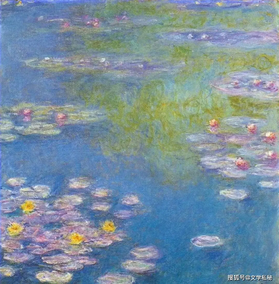 原創管笑笑論文搞混“睡蓮”和“白蓮”，誤認為這一意象來自於莫奈畫