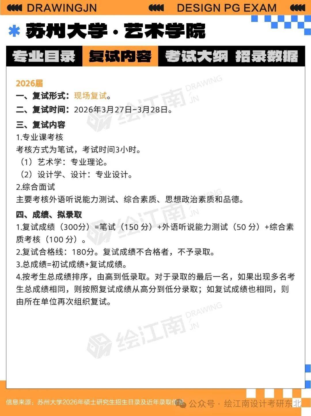 原創江蘇大學設計考研——務實治學，精細帶練，長春繪江南設計考研