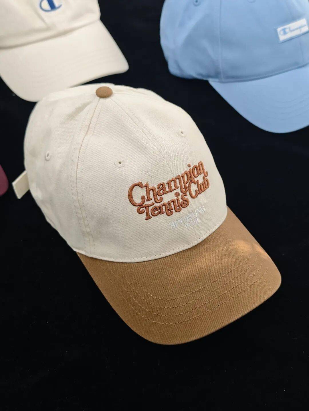 Champion明星同款帽子，重工刺繡、顯臉小不壓頂